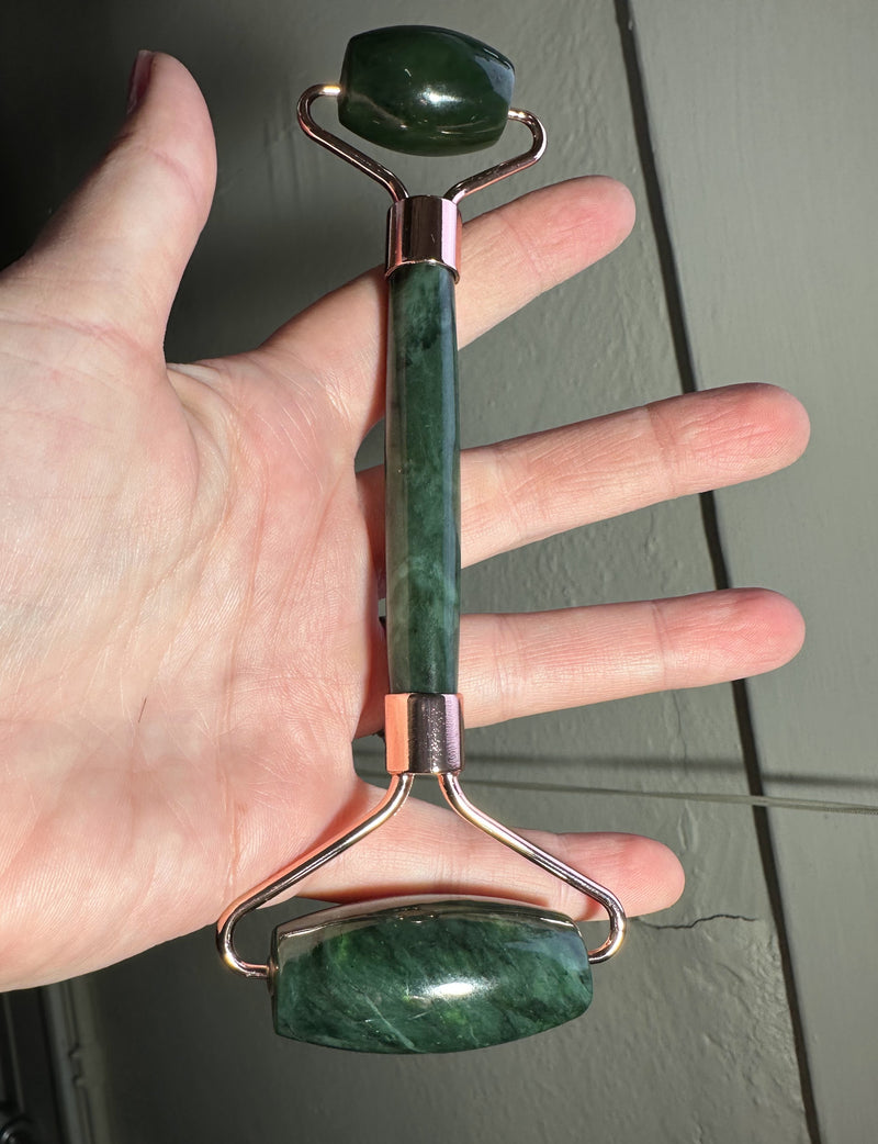 Canadian Jade Facial Roller - 5.75"