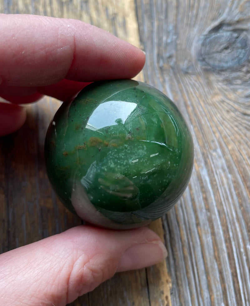 Canadian Jade Sphere - 40mm