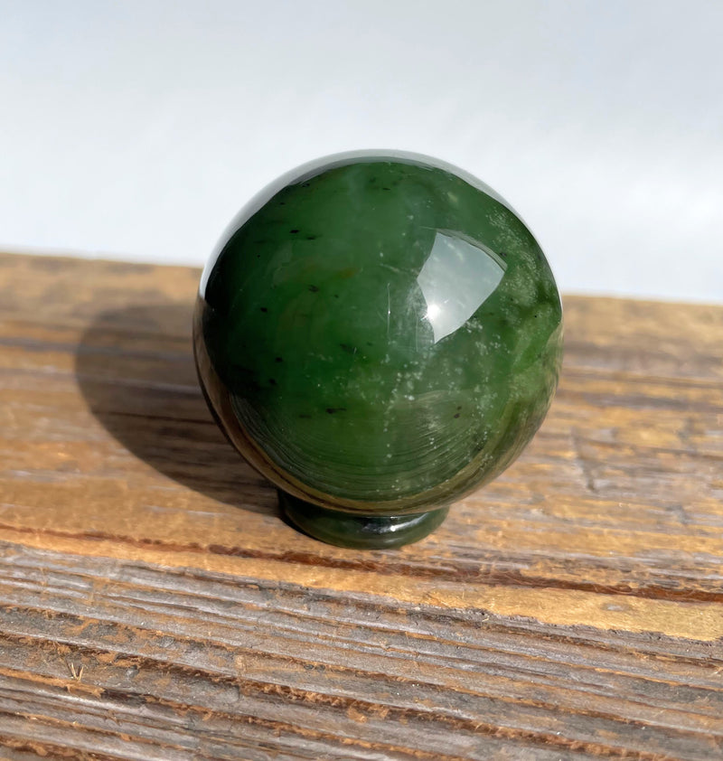 Canadian Jade Sphere - 40mm