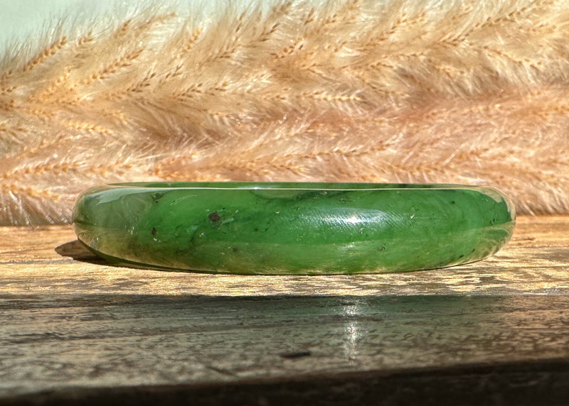 Canadian Jade Bangle 62 x 11.5mm