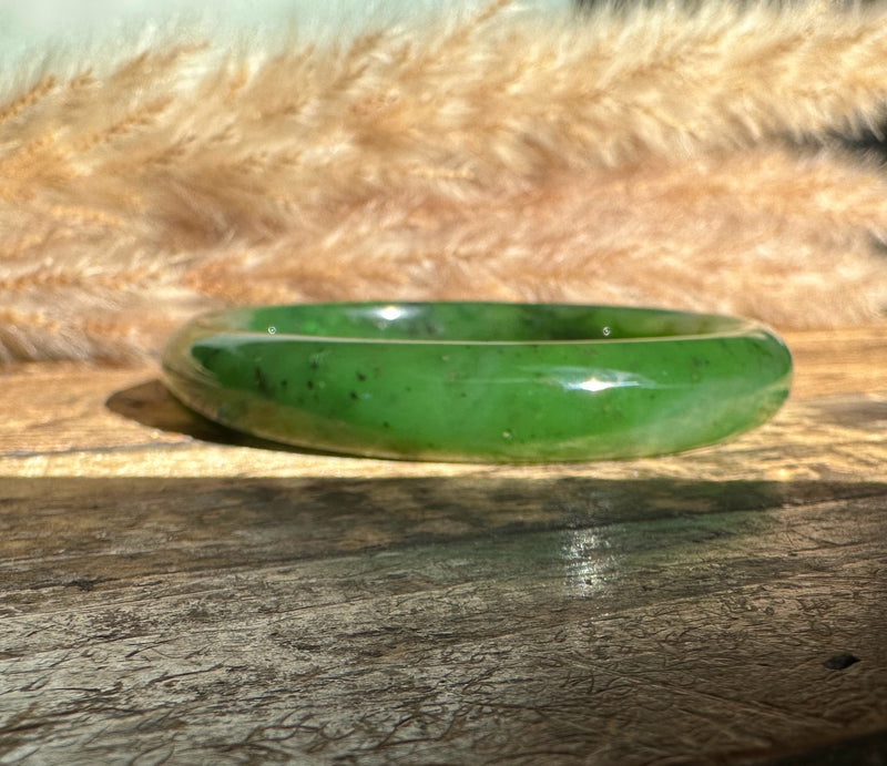 Canadian Jade Bangle 62 x 11.5mm