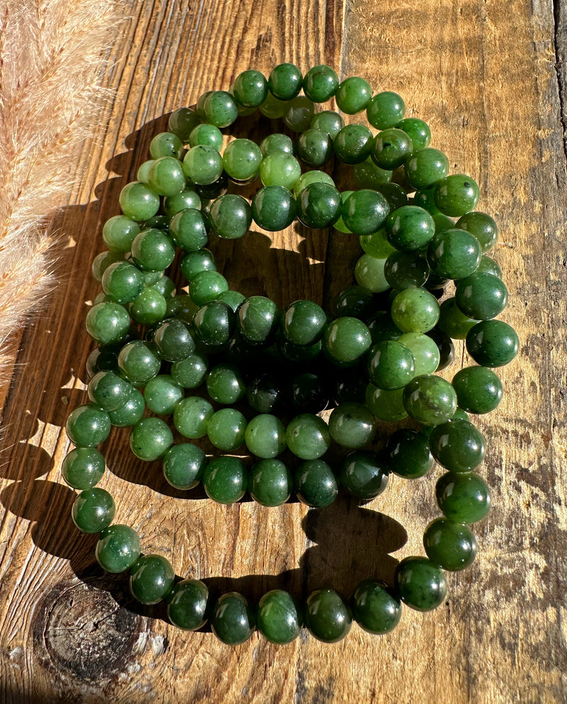 8mm Bead Bracelet, 6.5"