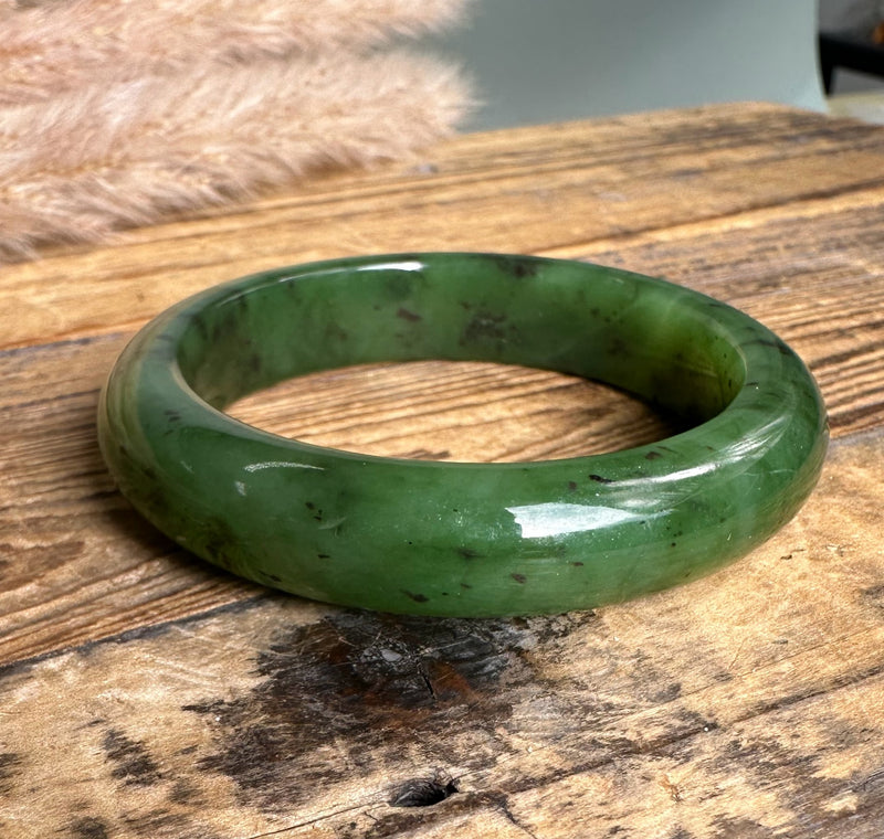 Canadian Jade Bangle 52 x 12.5mm