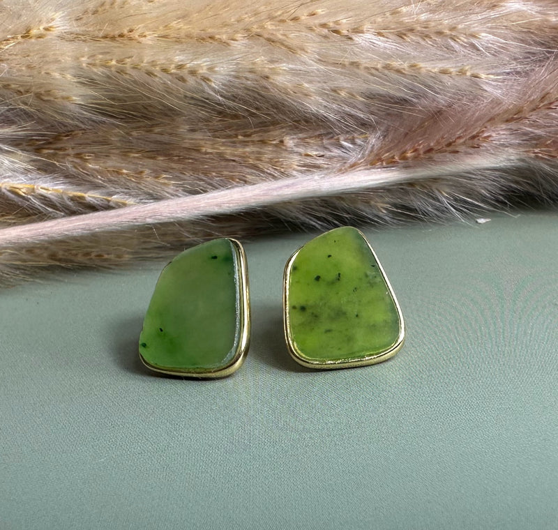 Jade Earrings, 