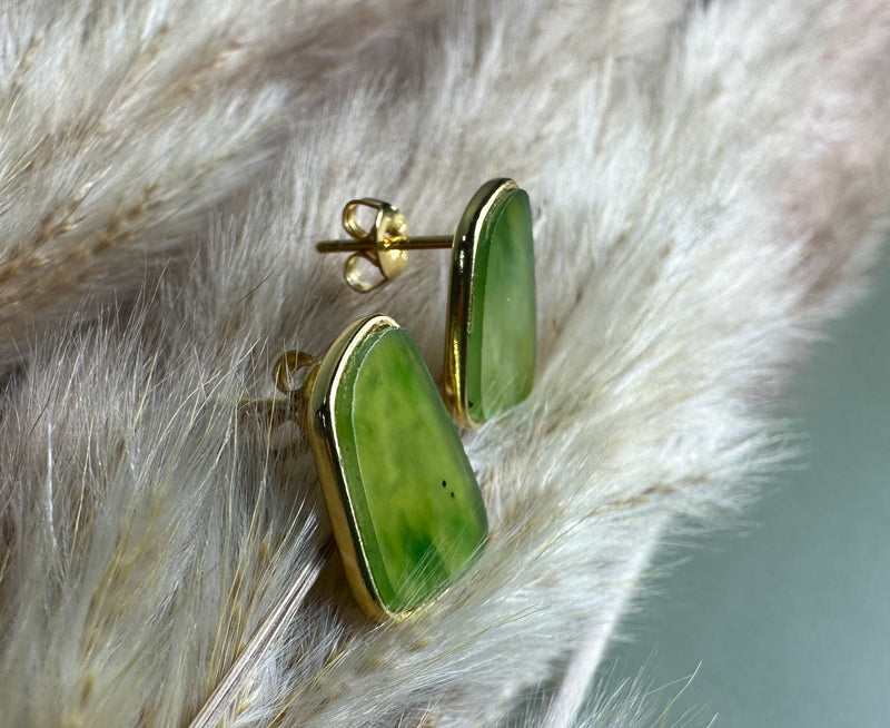 Jade Earrings, 