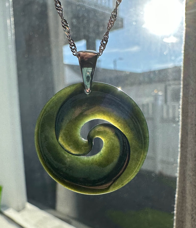 Jade Koru, 30mm