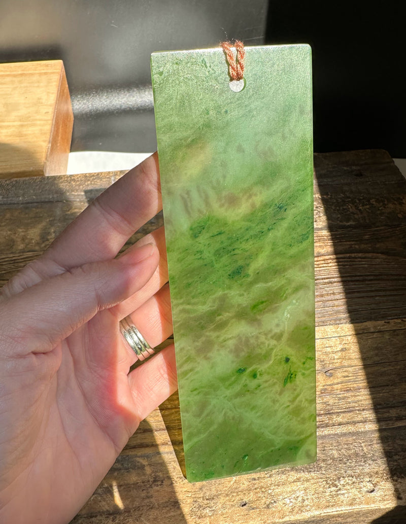 Canadian Jade Bookmark - 6"