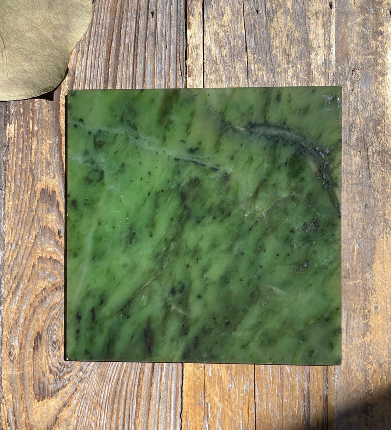 4" x 4" Canadian Jade Tiles (sold individually)