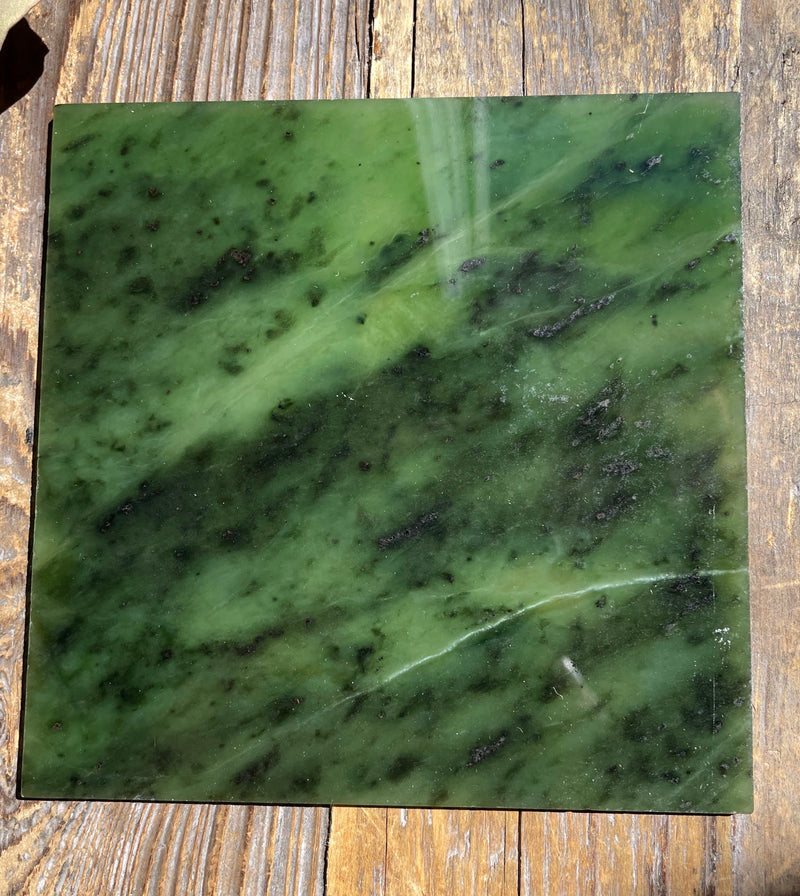 4" x 4" Canadian Jade Tiles (sold individually)