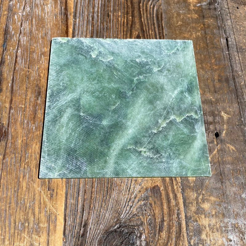 4" x 4" Canadian Jade Tiles (sold individually)