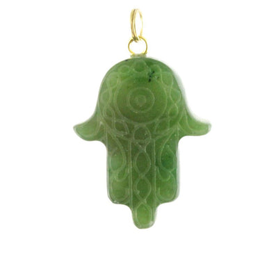 Jade Hamsa Canadian Nephrite