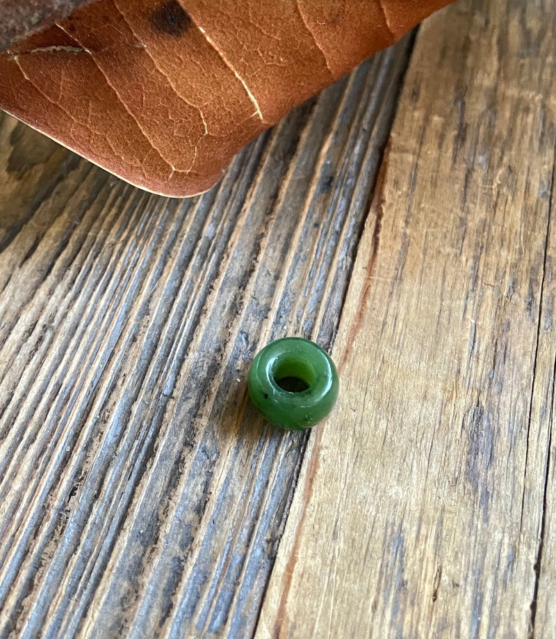 Jade Bead, 12x8mm (sold individually)