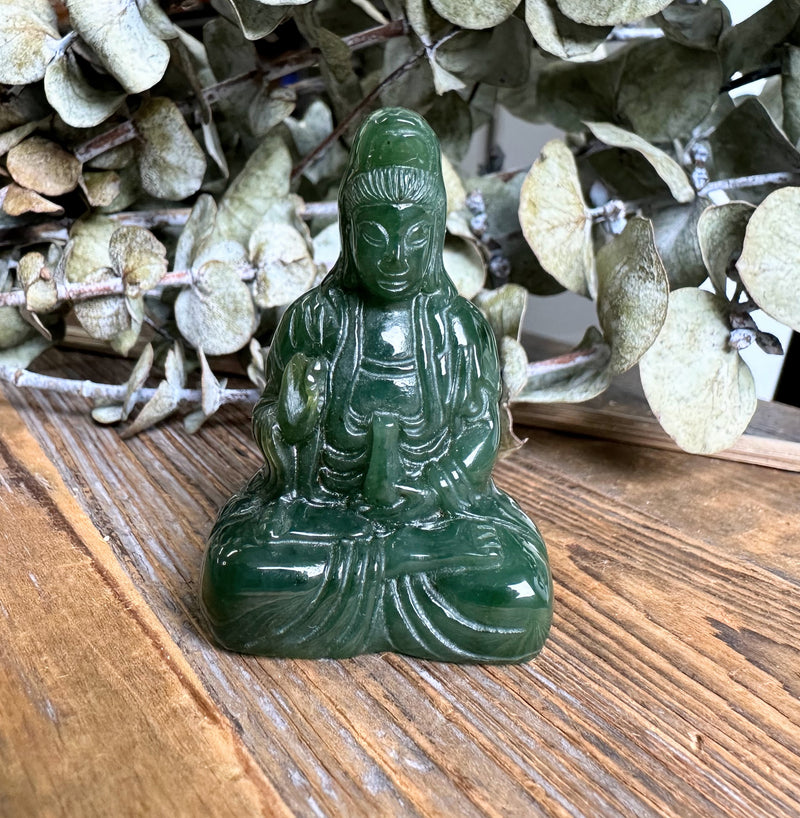 Jade Guanyin, 2"